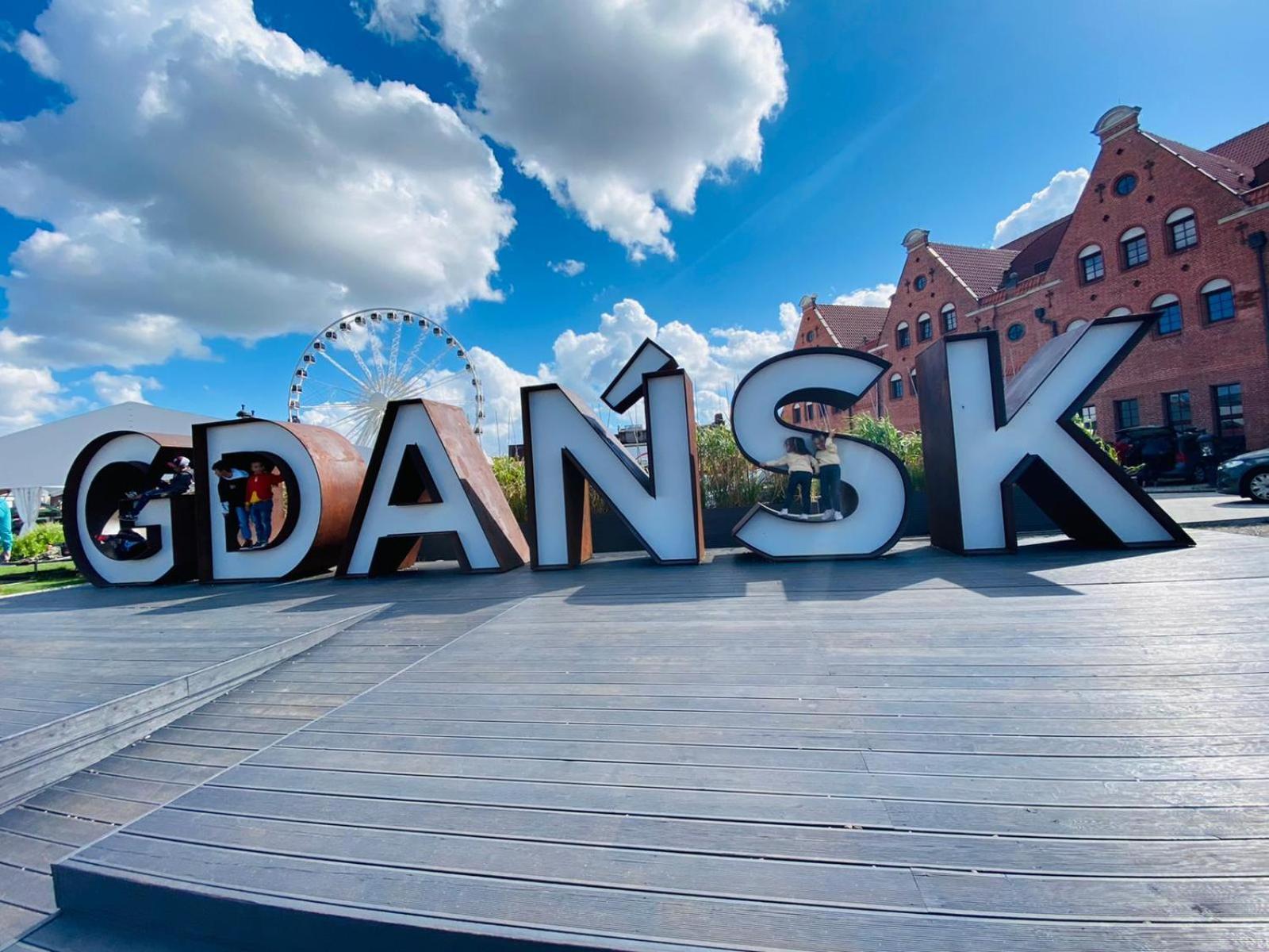 Nadmotlawie Apartments Gdansk Old Town Riverview Bagian luar foto